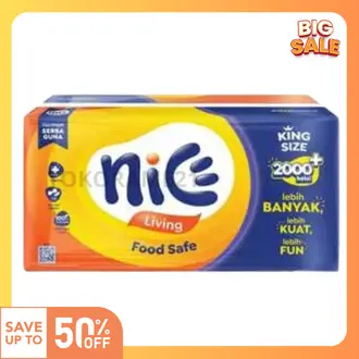 Tisu NICE 1000 gram 2000+ Lembar Tisu Wajah Facial Tissue Minyak 0