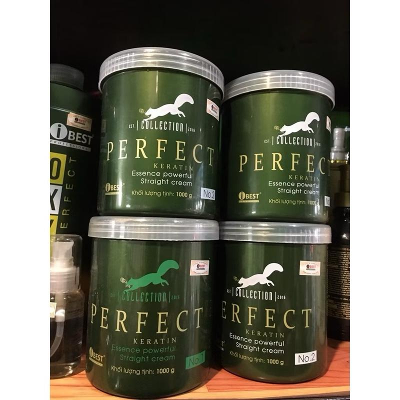 Cặp Thuốc Duỗi Tóc ibest Perfect 1000ml hỗ trợ ship