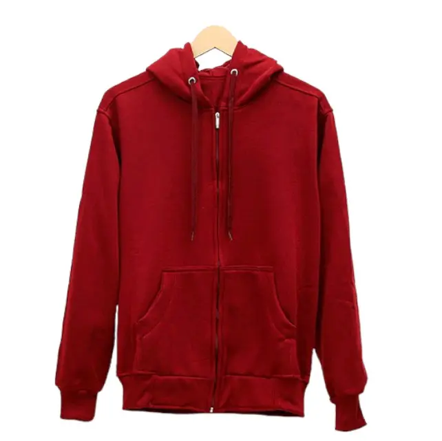 Jaket Hoodie Zipper Polos Dewasa Pria Wanita Ukuran L - XL - XXL Abu Army Fleece Sweater Distro 1