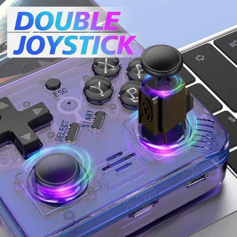 Product Introduction of Portable Handheld Game Console, Retro Handheld Gaming Console, USB Rechargeable Portable Gaming Device, Perfect Holiday Gift 5