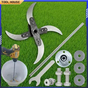 (Tanpa Ember) COD Pisau Mesin Cacah Rumput Sayuran Multifungsi Pakan Ternak Entok Ayam untuk Dinamo dan Stick Bor