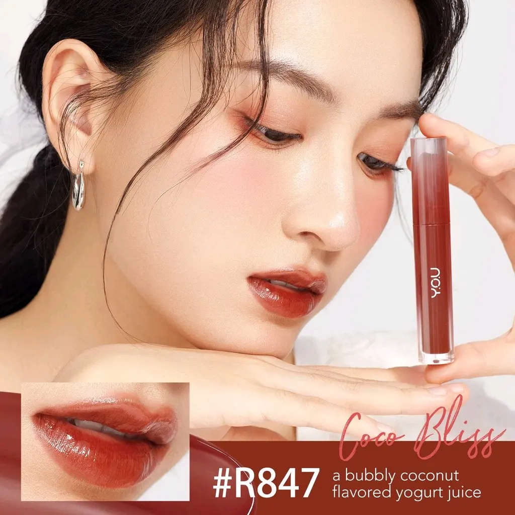 YOU Cloud Touch Juicy Tint | Healthy glow Lips Korean style Liptint Gloss