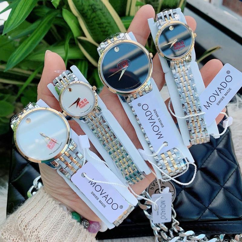 Đồng Hồ Movado Nam Nữ 38mm 30mm