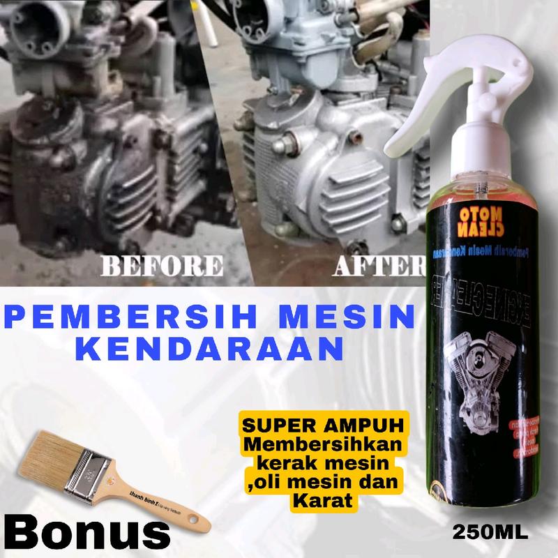 Pembersih kerak mesin motor kendaraan |Motoclean Car 1