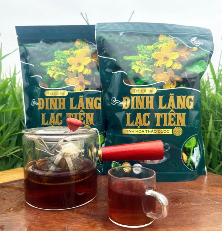 Trà Ngủ Ngon Đinh Lăng Lạc Tiên - hỗ trợ nâng cao chất lượng giấc ngủ, giảm căng thẳng mệt mỏi Nước Trà Tea Chè càgaileo tấm tea