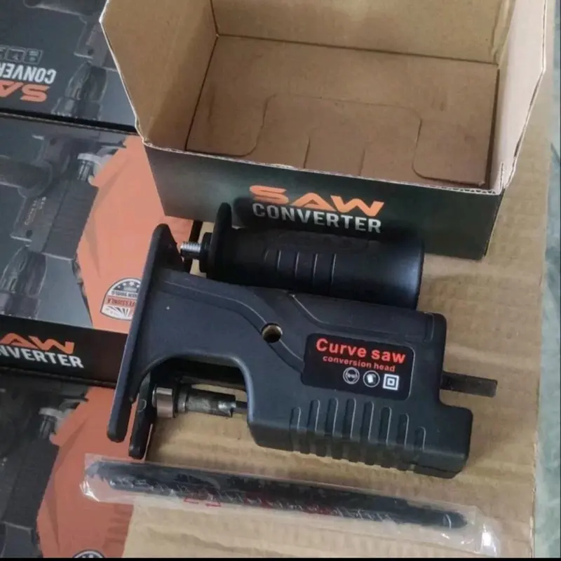 adaptor bor reciprocating jigsaw drill gergaji kayu 0
