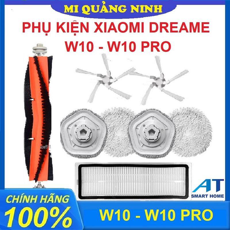 Phụ kiện Robot hút bụi Dreame W10/ W10 Pro - Chổi chính, Lọc hepa, Chổi cạnh,…