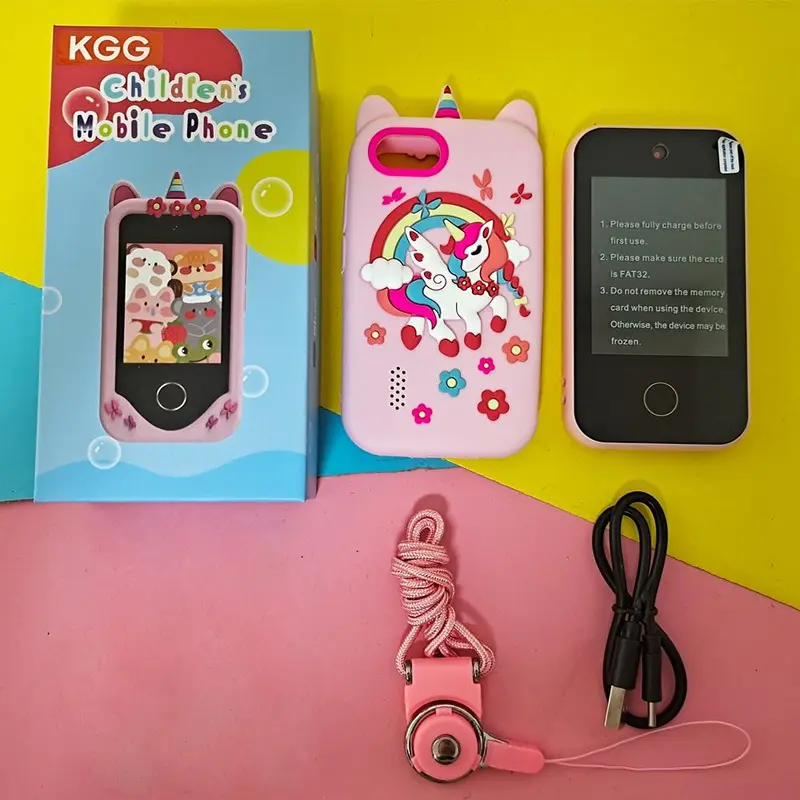 Smart Electronic Learning Devices, Smart Phone, Multi-function Smart Phone with 32GB Memory Card, Built-in English Words Education Reader, Camera Video Recording & Games 5