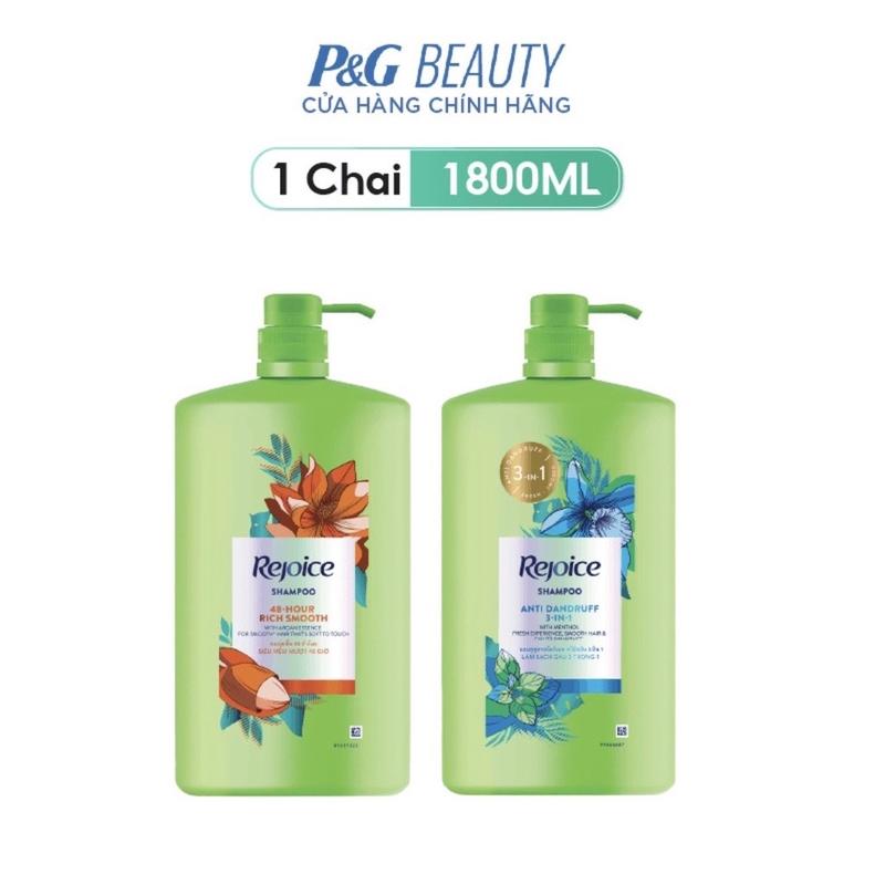 Dầu gội REJOICE siêu mềm mượt trong vòng 48h chai đại 1800ml
