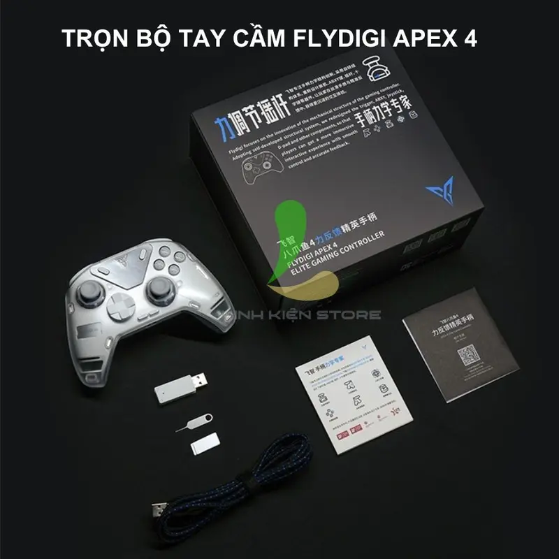 Tay cầm chơi game Apex 4 - Tay cầm Bluetooth Wireless chơi game trên Steam, Android và PC 7