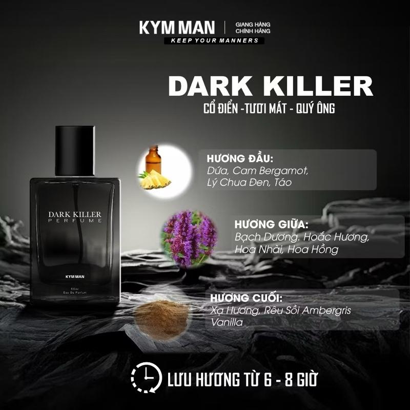Product Introduction of Nước Hoa Nam Cao Cấp DARK KILLER 50ml - KYM MAN Perfume Cosmetic Cực Thơm 4