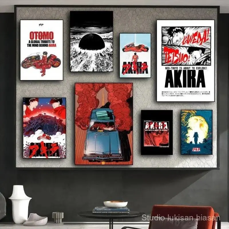 Áp Phích Anime, Akira, In Tranh Dán Tường, Đồ Trang Trí Nhà Cửa Phòng Khách Cỡ Nhỏ
