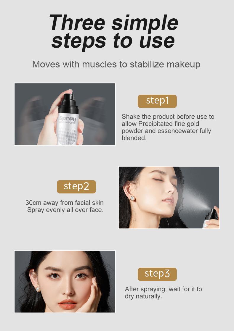 Product Introduction of Moisturizing and makeup setting spray film-forming water mist surface moisturizing spray Cosmetic Moisture Moisturizer Hydrate 8