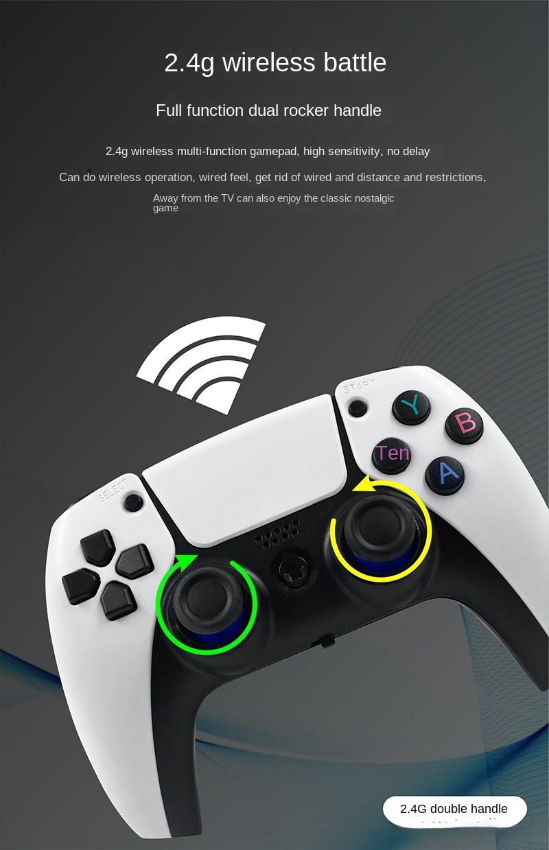 Product Introduction of M15 Game Console HD Wireless Controller Home TV Game Console Arcade Joystick Integrated Game Console 0