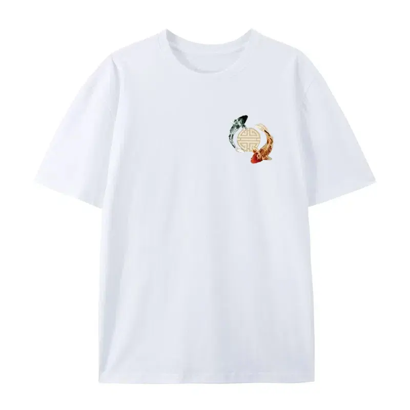 100% katun | Mendukung cod | Kaus uniseks dengan grafis seni penuh warna untuk pria dan wanita 3
