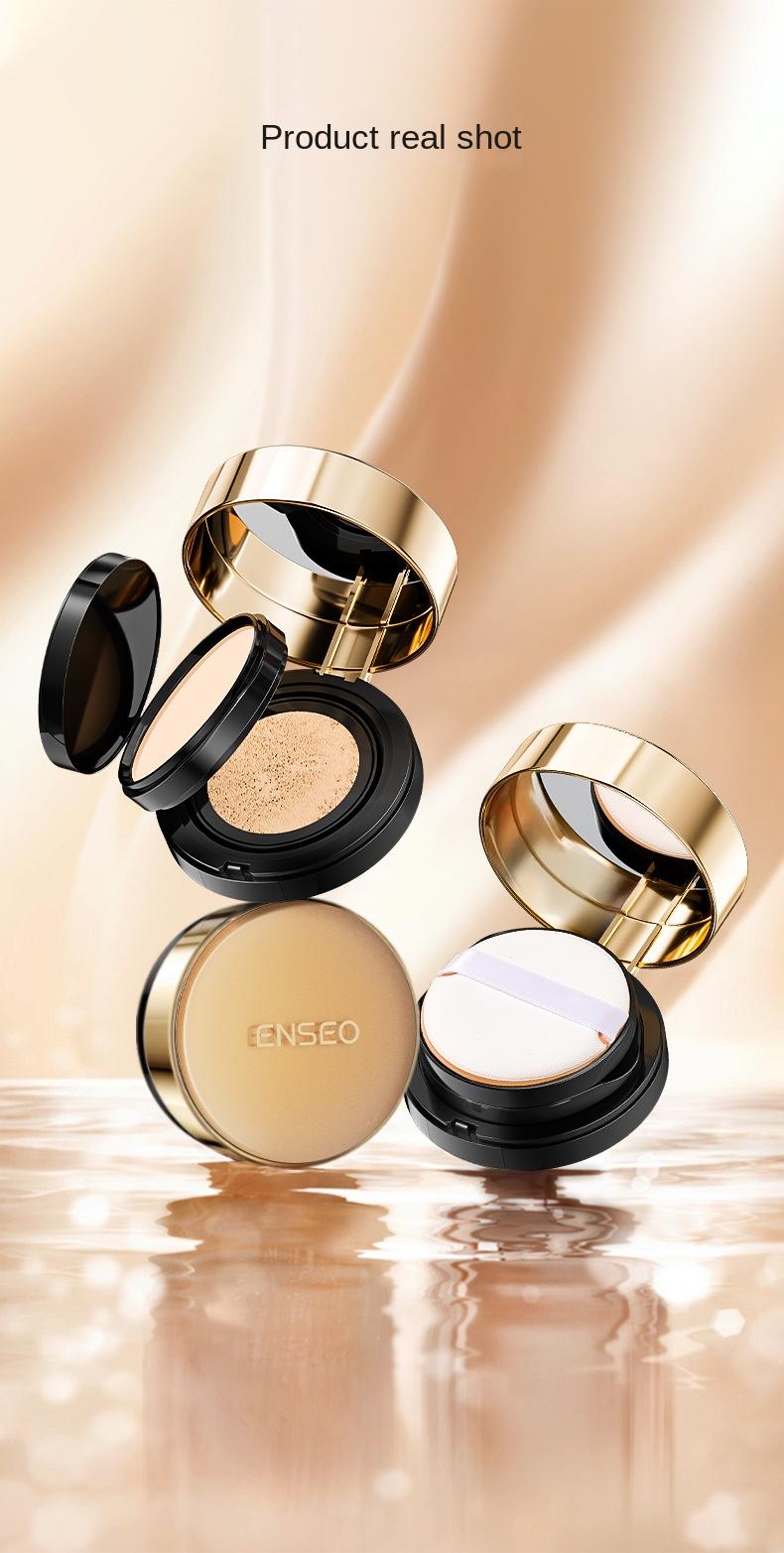 Product Introduction of ENSEO light and soft-focus double-layer air cushion hydrating concealer modification powder air cushion makeup cosmetics  Moisturizer Moisture Hydrate  colour  corrector concealer jung saem mool  cover  layer  medium skintific  liquid abduct  concealer 14