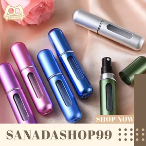 Botol Parfum Revil Aluminium Botol Parfum Spray Isi Ulang untuk Travel