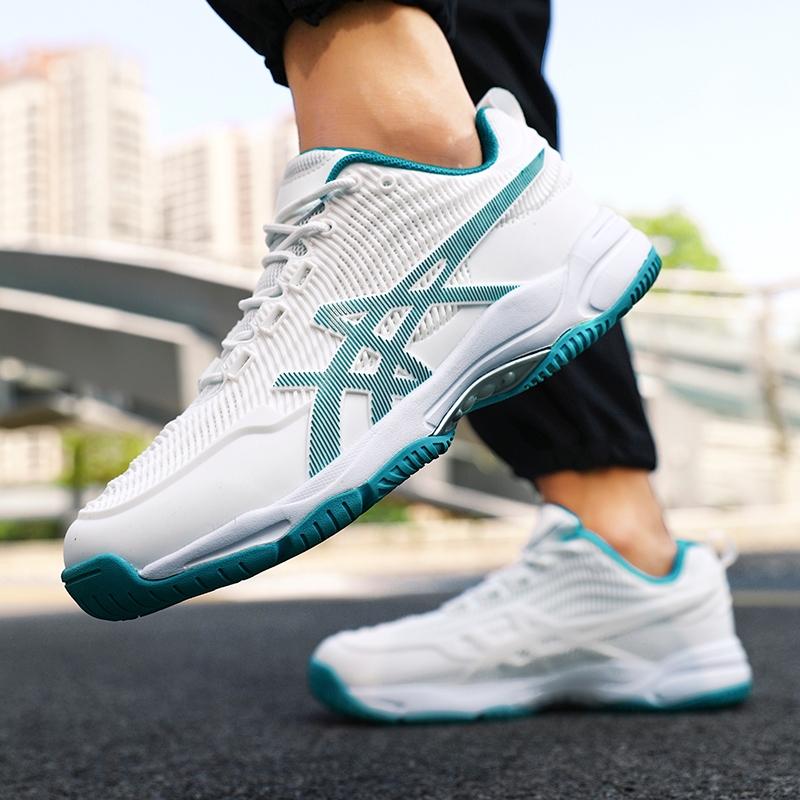Couple Professional Actual Combat Tennis Shoes Anti-slip Wear-resistant Badminton Shoes Lightweight Breathable Outdoor training sports shoes 8