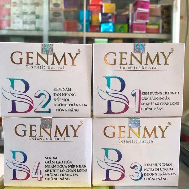 Kem Genmy B1, B2, B3, B4 35g dưỡng da đủ dòng