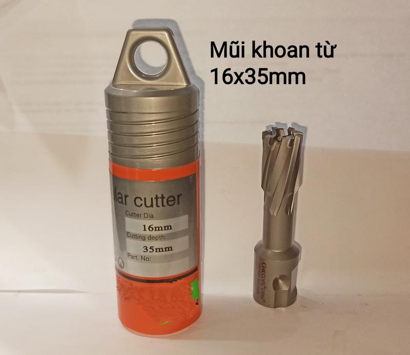  Mũi khoan từ hợp kim HÀNG CAO CẤP mũi khoan từ phi 14 16 18 20 22 24 me sâu 35mm hàng Loại 1 