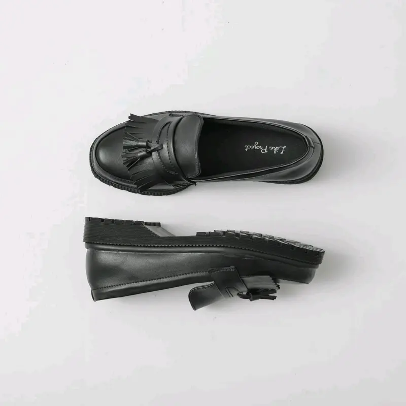 Sepatu Wanita Slip on Loafers Penny loafers "BIANCA SHOES"NBH FOOTWEAR Musim panas Round Toe Round Toe 3
