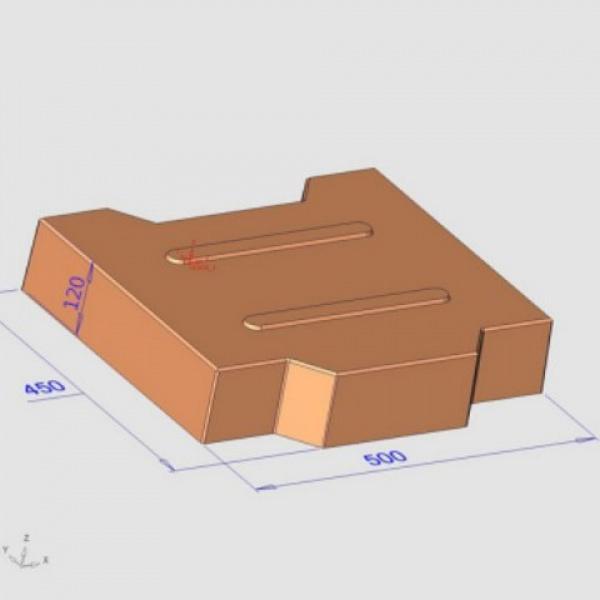Product Introduction of River Slope Protection Mold Box Ecological Brick Water Conservancy Slope Protection Concrete Prefabricated Block Municipal Chain Cross Slope Brick Plastic Abrasive Tool 4