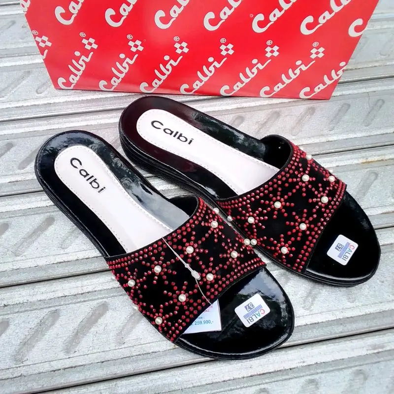 SANDAL WANITA CALBI TEPLEK Luar Ruang 3