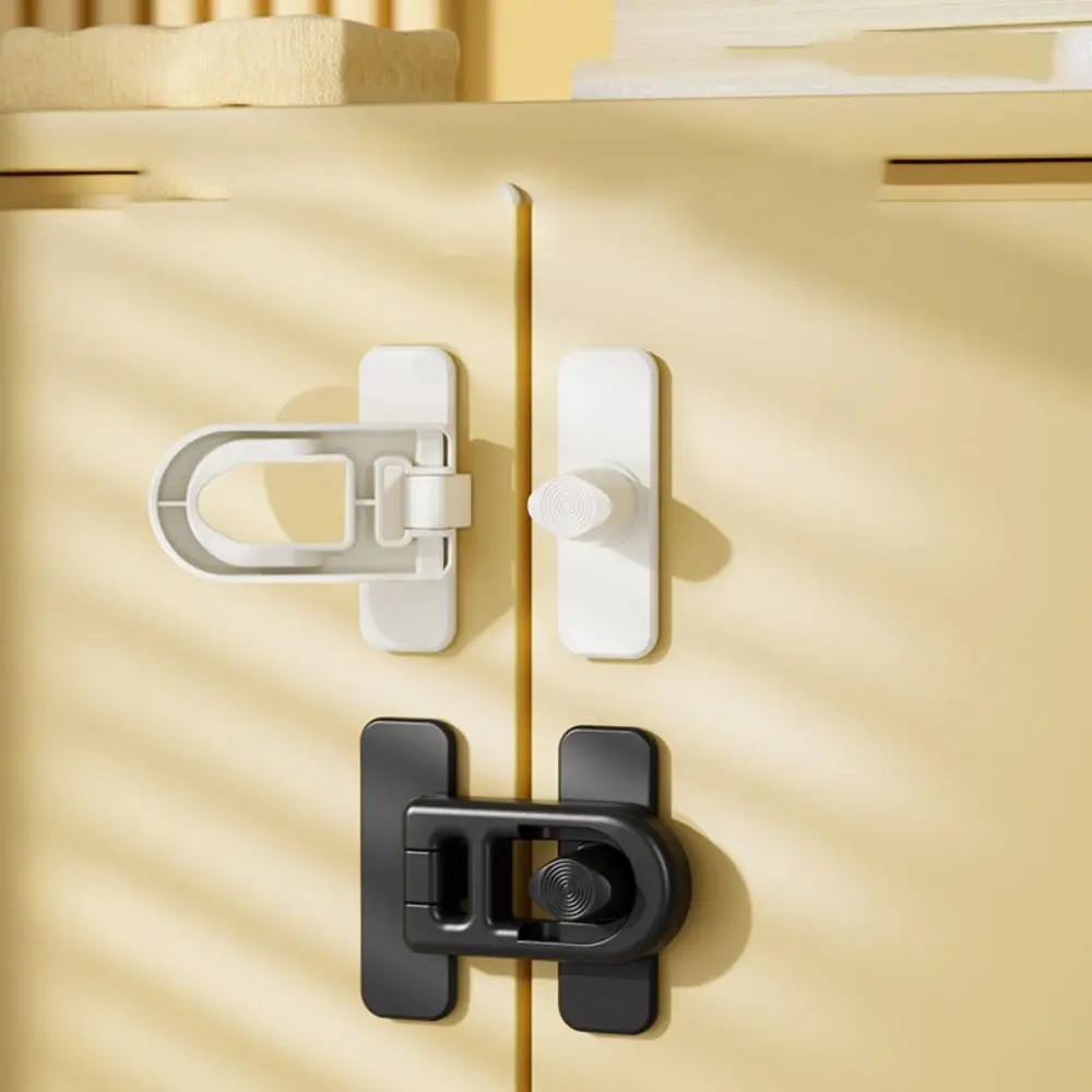 New Plastic Baby Safety Lock Multifunction Kids Security Protection Refrigerator Door Latch Useful Cabinet Drawer Lock