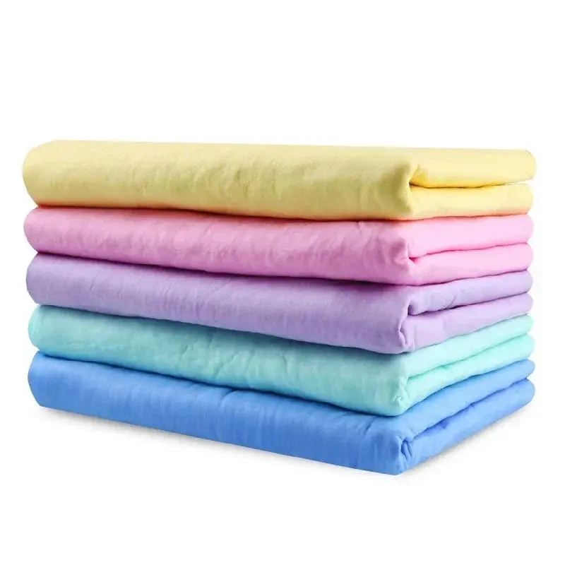 5Pcs/Set 66*43cm PVA Chamois Car Wash Towel Cleaner car Accessories Car care Home Cleaning Hair Drying Cloth