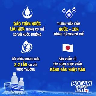 Product Introduction of Thùng 24 chai nước khoáng i-on Pocari Sweat 500ml và 15 chai 900ml 8