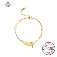 Gambar HIWANGO Gelang Kaki Wanita Gaya Baru Yang Tidak Pudar Seksi - Emas, 20+5cm dari HIWANGO Kab. Gresik 5 Tokopedia