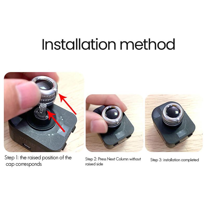 For - A4L Q5 A6 A5 Rear Mirror Knob Switch Rearview Mirror Adjustment Button Reflector Switch Adjustment Button 5