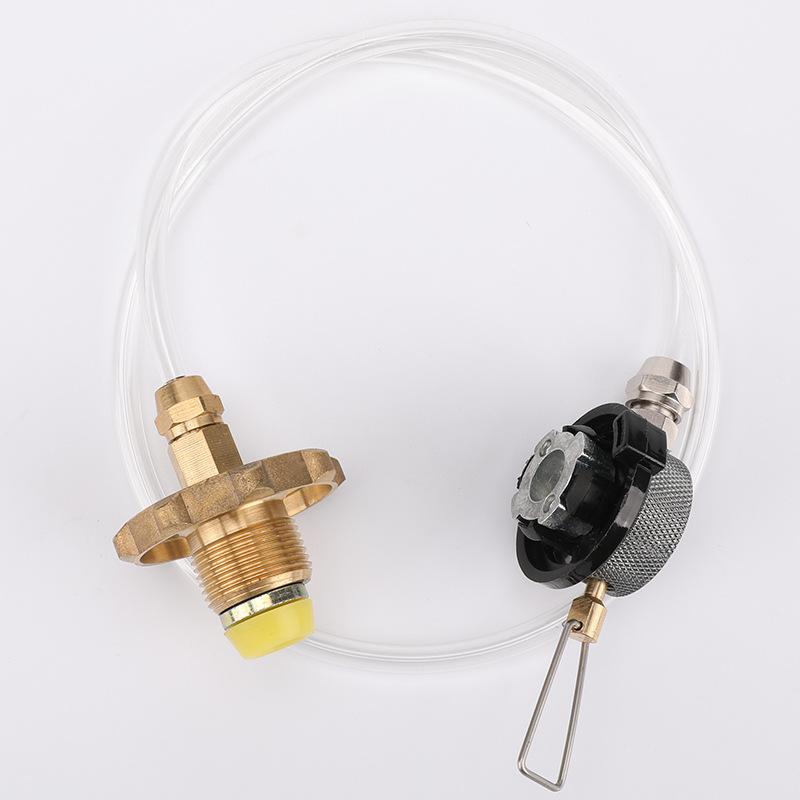 Van Chiết Bơm Nạp Khí Gas Cho Bình Gas Mini Dài Chuyên Dụng Hoạt Động Dã Ngoại Cắm Trại Ngoài Trời