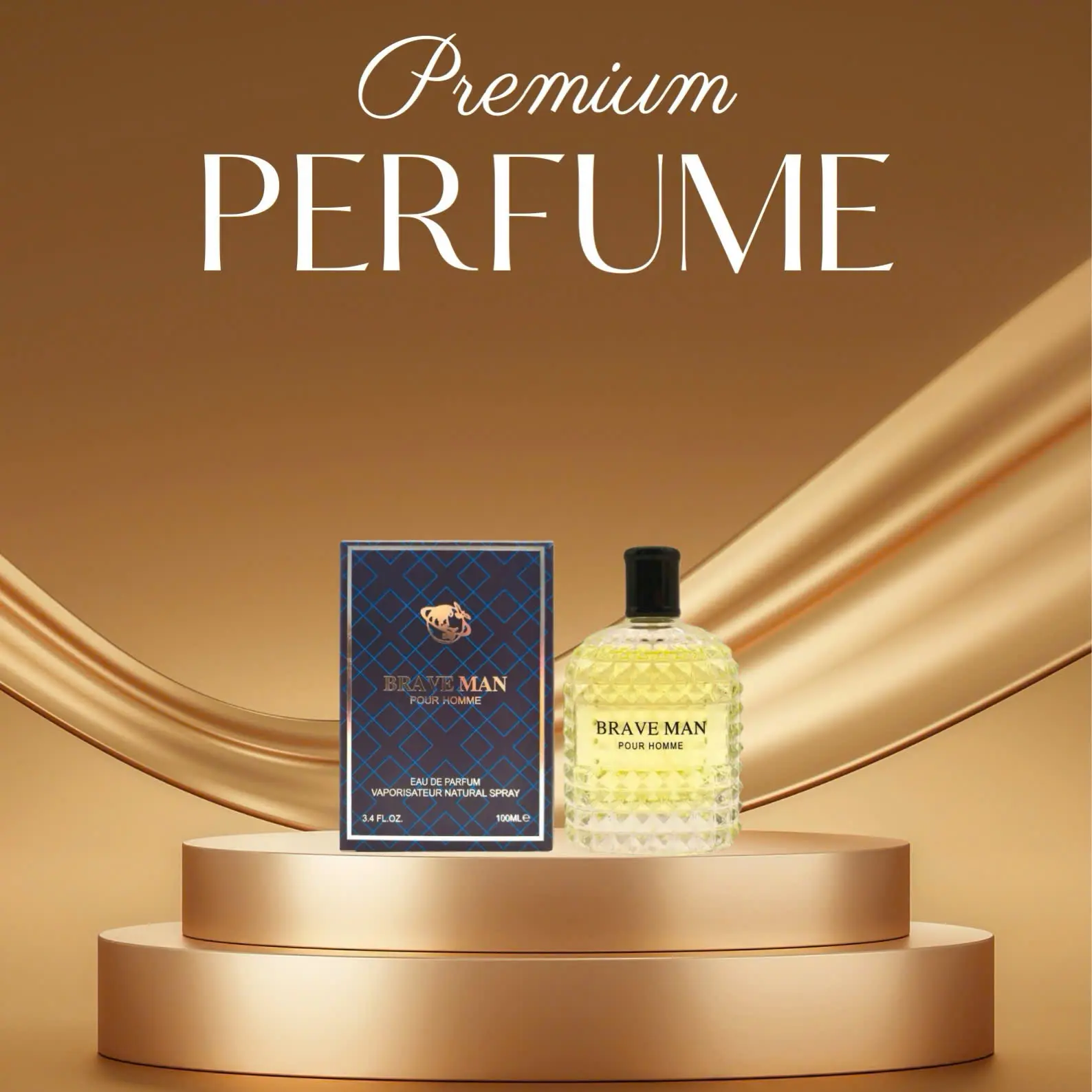 [VIP New] Nước Hoa Nam BRAVE MAN 100ML EDP. Hương Gỗ Phương Đông- Nam Tính-Cuốn Hút