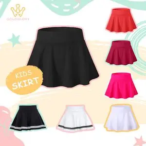Rok Skirt Anak Pendek Korea Scuba Mini Rok Payung Terbaru Rok Polos Stylish fashion