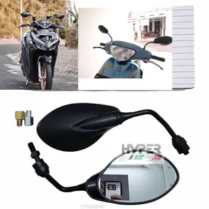 Spion X1 Sepion X one Tangkai Hitam Scoopy Fazzio Aerox Nmax Supra PCX Beat Vario Universal Honda Yamaha Accessories Motor Motorcycle