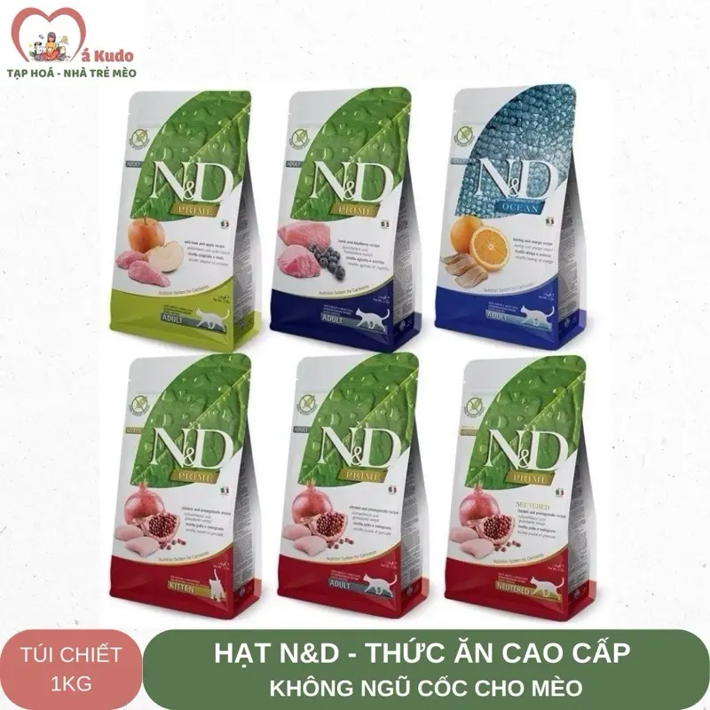 Hạt N&D bịch chiết 1kg