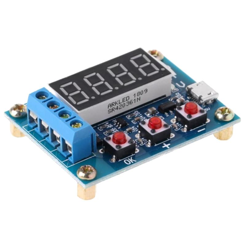 1.2V-12V Battery Capacity Meter Discharge Tester Analyzer 18650 Lithium Ion Lithium Lead Acid Battery Capacity Meter 4