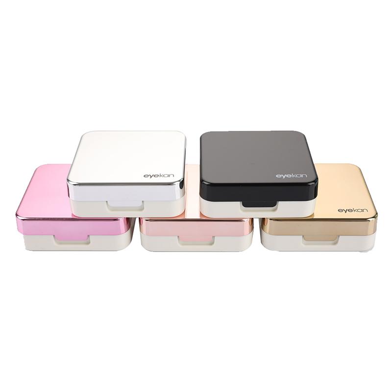 Product Introduction of Fashion Contact Lens Case Mirror Soaking Container Business Travel Holder Kit 25