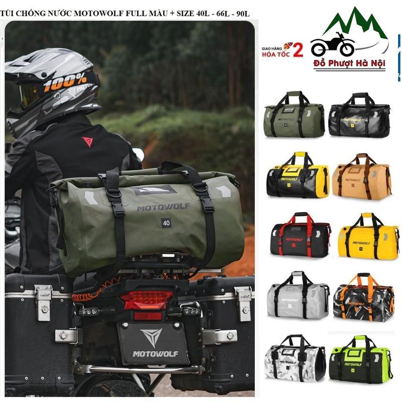 Túi chống nước MOTOWOLF 07MDL0717 - túi chống thấm nước tuyệt đối- Full Màu- full size 40L-66L-90L