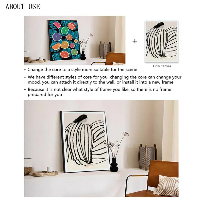 Cat Bathroom Pattern Unframed Painting, Modern Style Wall Art Poster, Wall Art Decor for Home Living Room Bedroom Study Room, Ornaments 2