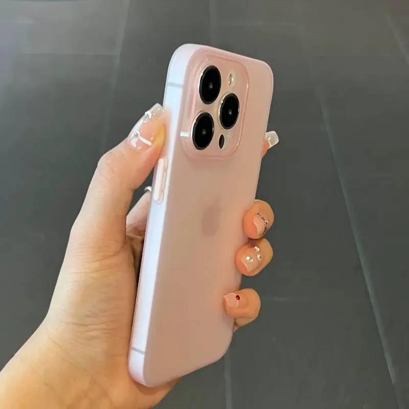 Ốp Điện Thoại TPU Mềm, Siêu Mỏng, Dành Cho iPhone 16, 15, 14 Plus, 13, 12 Mini, 11 Pro, XS Max, XR, X, Ốp Lưng Silicon Mờ Lì Mỏng 8