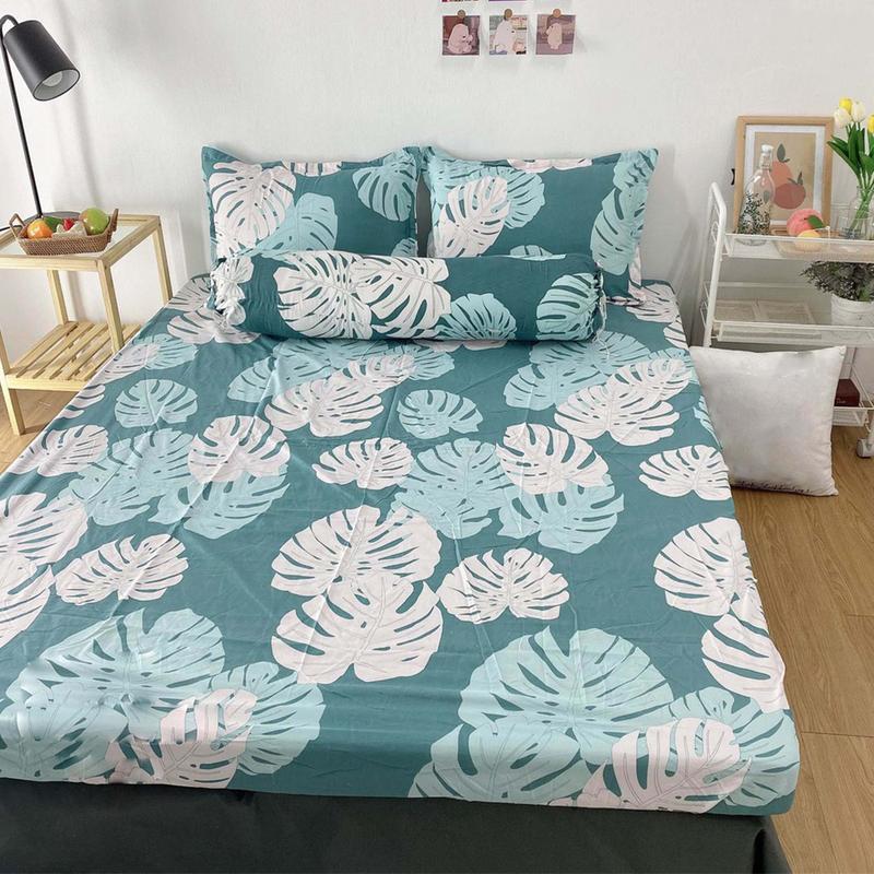 Sét 4 món Vỏ Ôm (1 ga + 2 vỏ nằm + 1 vỏ ôm), Sét 4 ga gối Vỏ ôm kích thước ga M2/M6/M8/2M2 9
