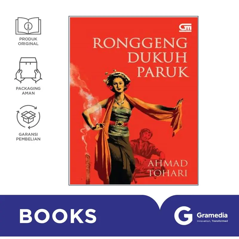 Gramedia Buku Novel Ronggeng Dukuh Paruk - Hard Cover (Ahmad Tohari)