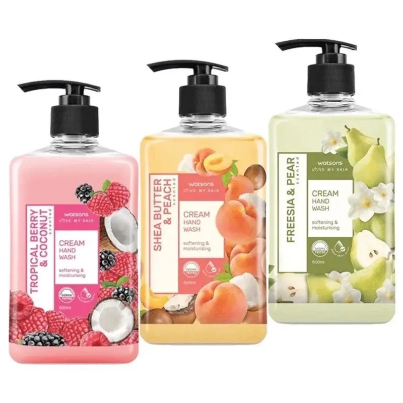 Watsons Gel Hand Wash Cream  Soap