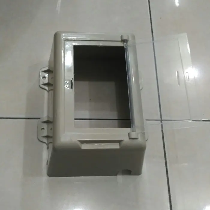 box kwh meter pulsa transparan token model baru new bahan berkualitas listrik 2