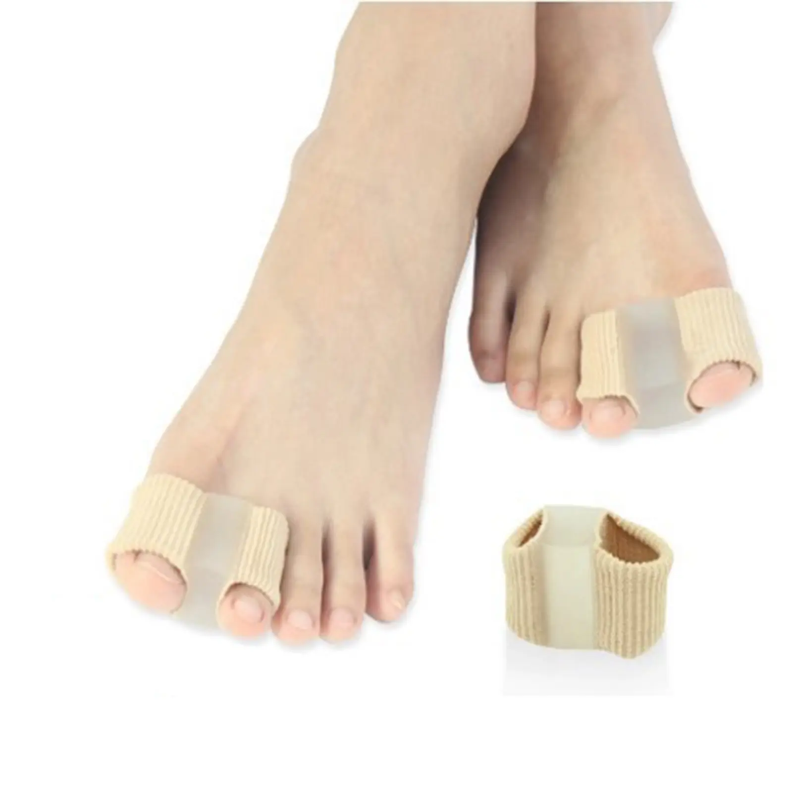 Toe Separator Anti-Slip Elastic Unisex Reduce Pain Alleviate Pressure Finger Correction Support Women Men Thumb Valgus Corrector Foot Care Tool