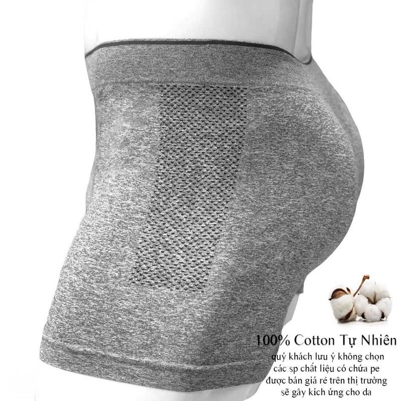COMBO 3 Quần Sịp Đùi Nam Boxer VNXK Vải Dệt Kim Thông Hơi Thoáng Khí Mềm Mịn Quần Boxer Thun Menswear 5