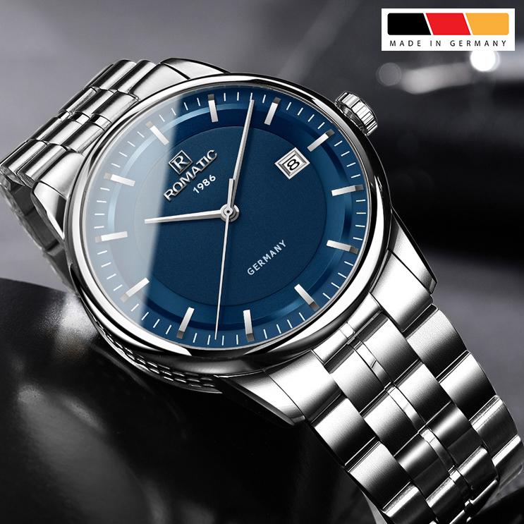 Đồng hồ Nam ROMATIC 1986 Máy GERMANY, Khóa Cao Cấp, Pin Nhật Hơn 3 Năm