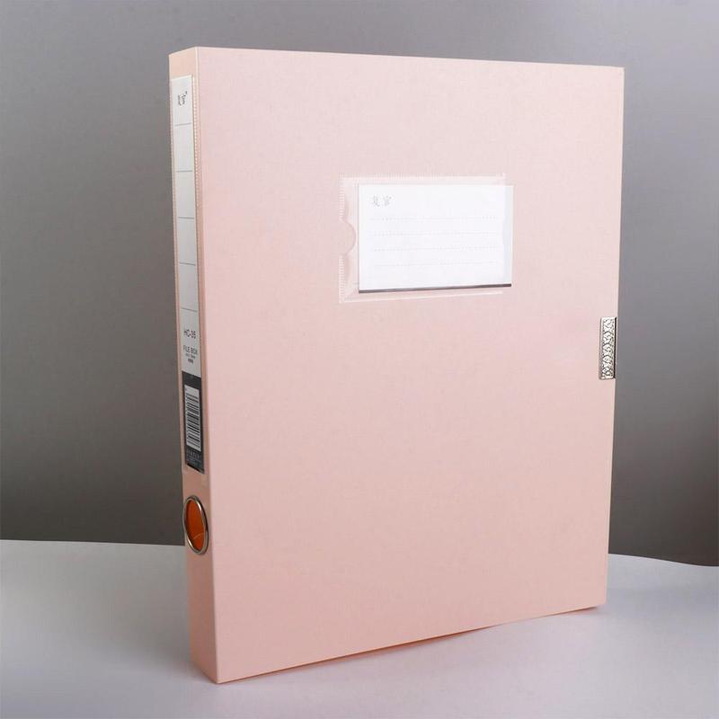 Product Introduction of 8 Color Multifunctional A4 File Organizer Box Thickened Morandi Color Desktop Storage Box Dustproof PP Plastic File Paper Organizer School Office Supplies 11